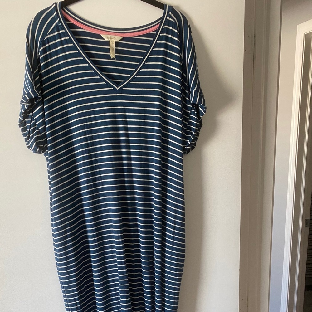 Matilda Jane Blue Stripped Maxi Dress